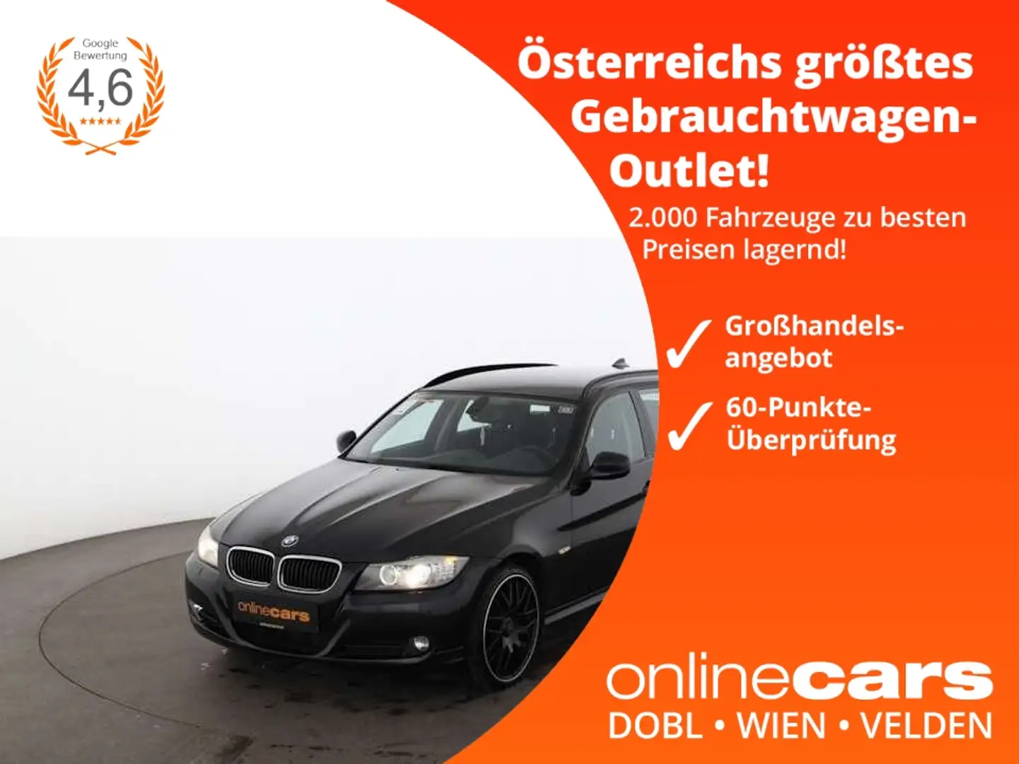 BMW 320 d Touring xDrive XENON LEDER SITZHZG TEMPOMAT Schwarz - 1