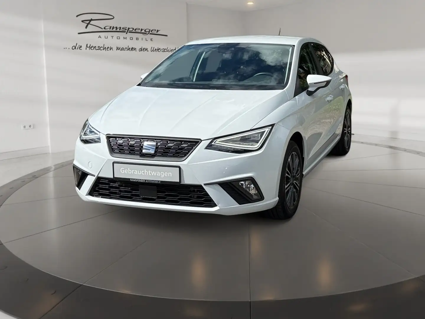 SEAT Ibiza Style 1.0 TSI LED/Navi/DAB/EPH/uvm. Weiß - 2