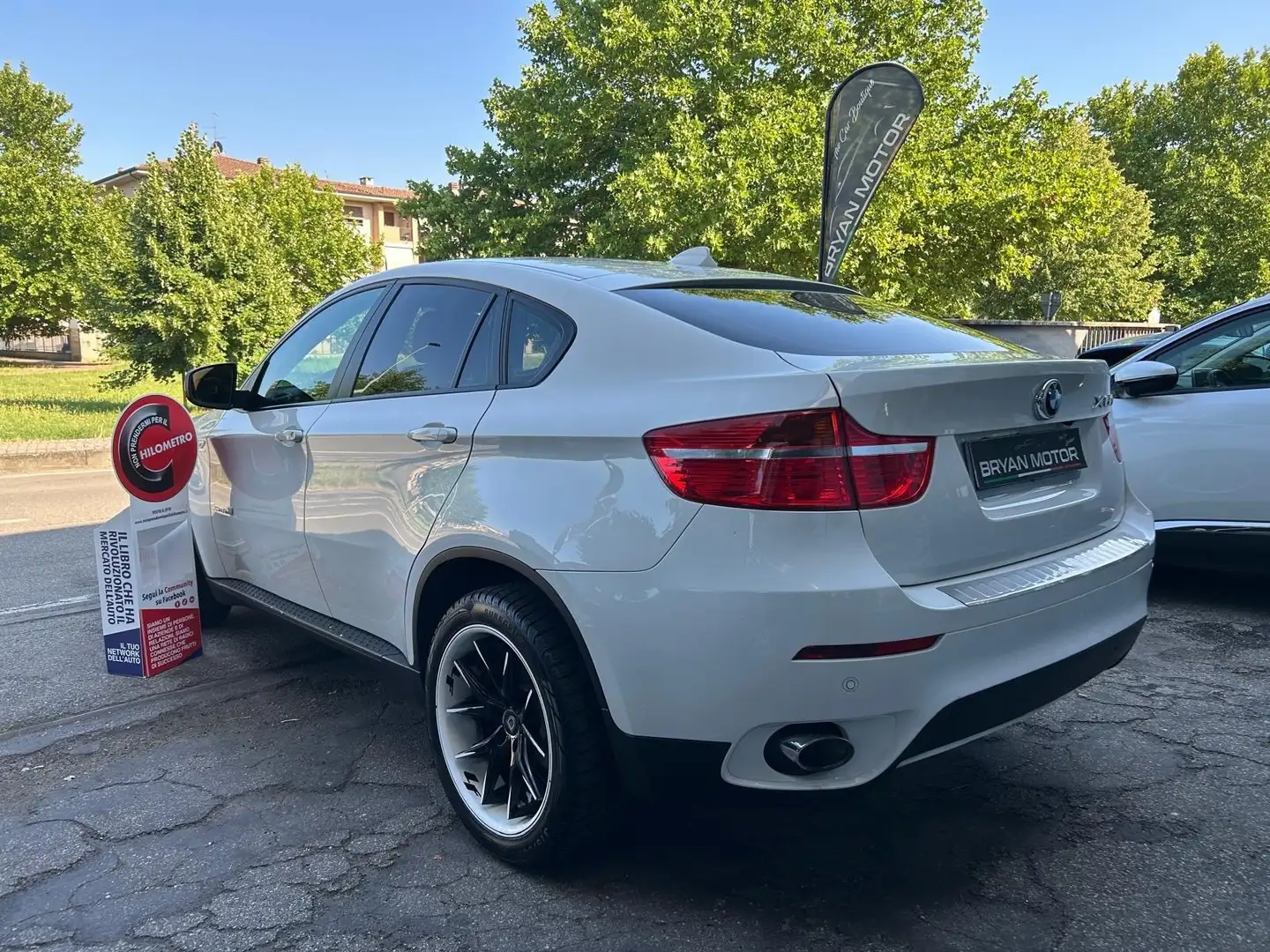 BMW X6 xDrive40d Futura Weiß - 2