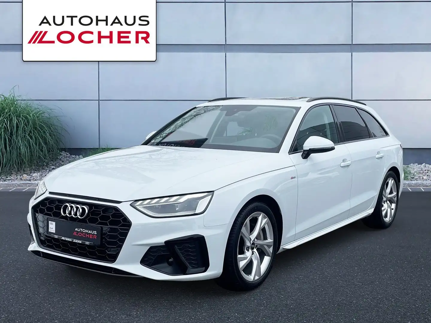 Audi A4 S line 40 TDI S tronic Pano LED Virtual Weiß - 1