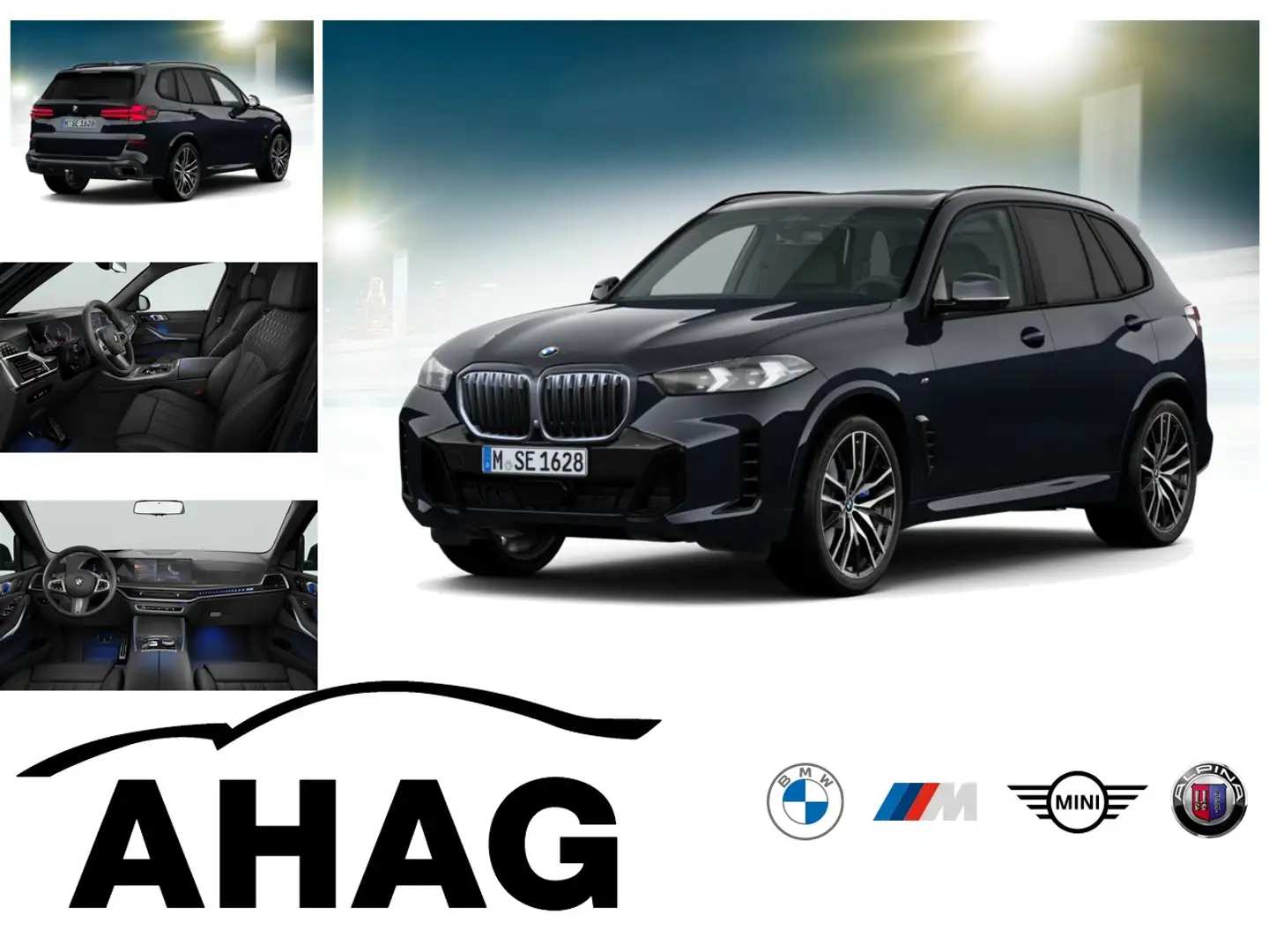 BMW X5 xDrive40d M Sportpaket Pro Massage Luftfeder Schwarz - 1