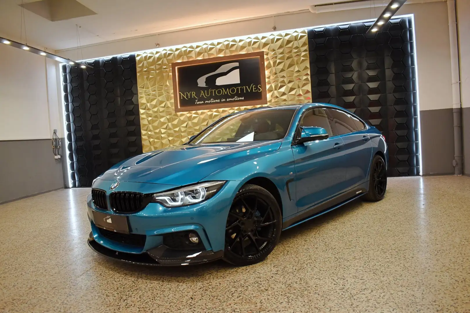 BMW 420 i xDrive GC LCI M-PERFORMANCE, 440i LOOK, LED, HUD Blau - 1