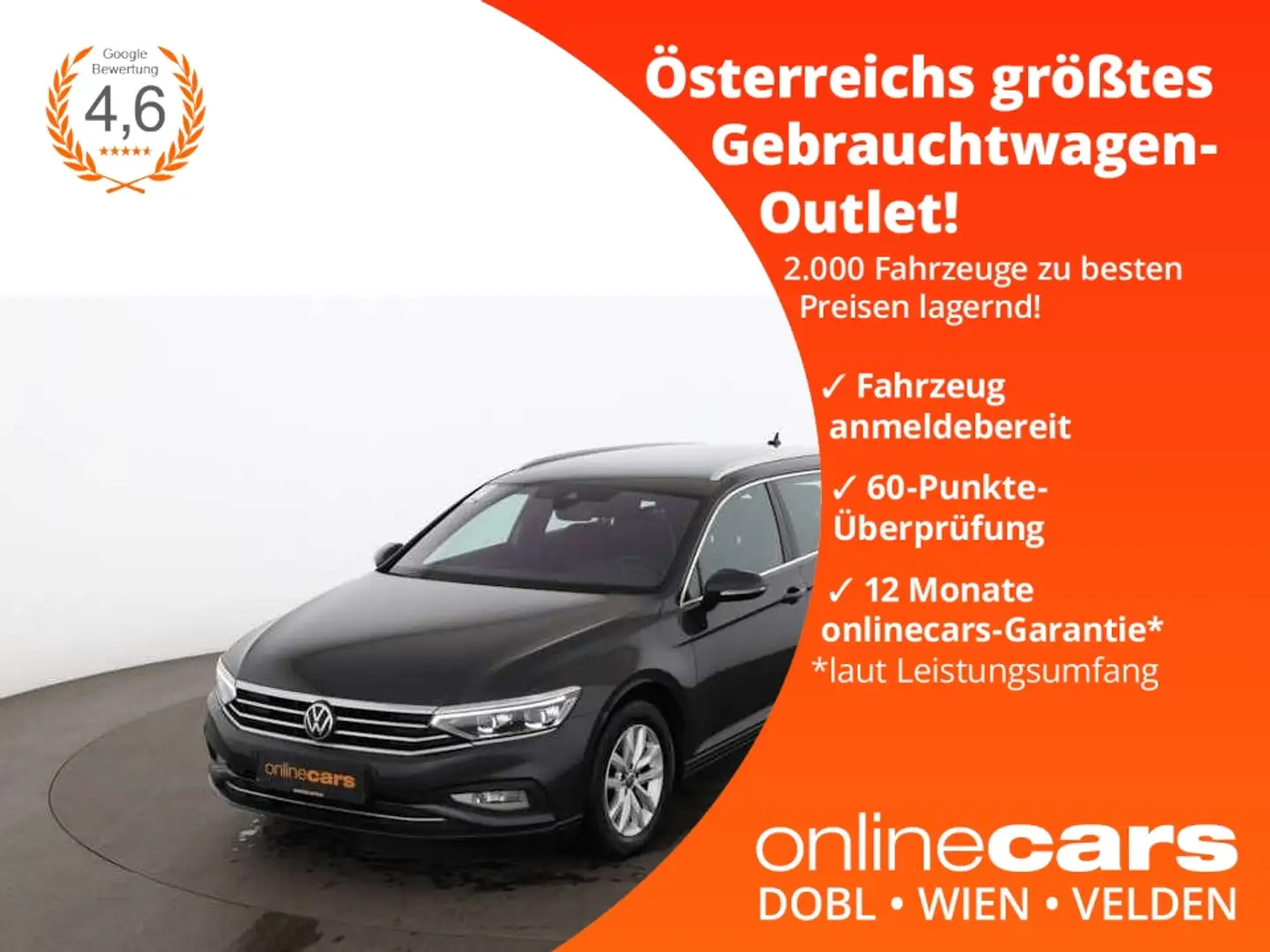 Volkswagen Passat Variant 2.0 TDI Business Aut MATRIX RADAR Gris - 1