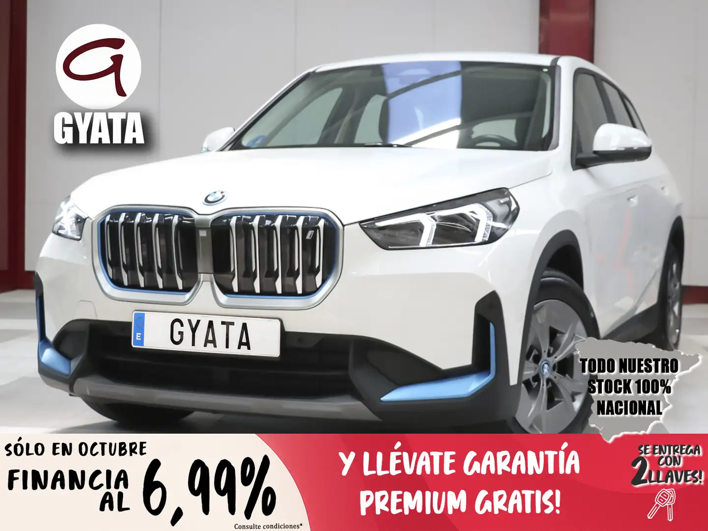 BMW iX1 xDrive30A Blanc - 1