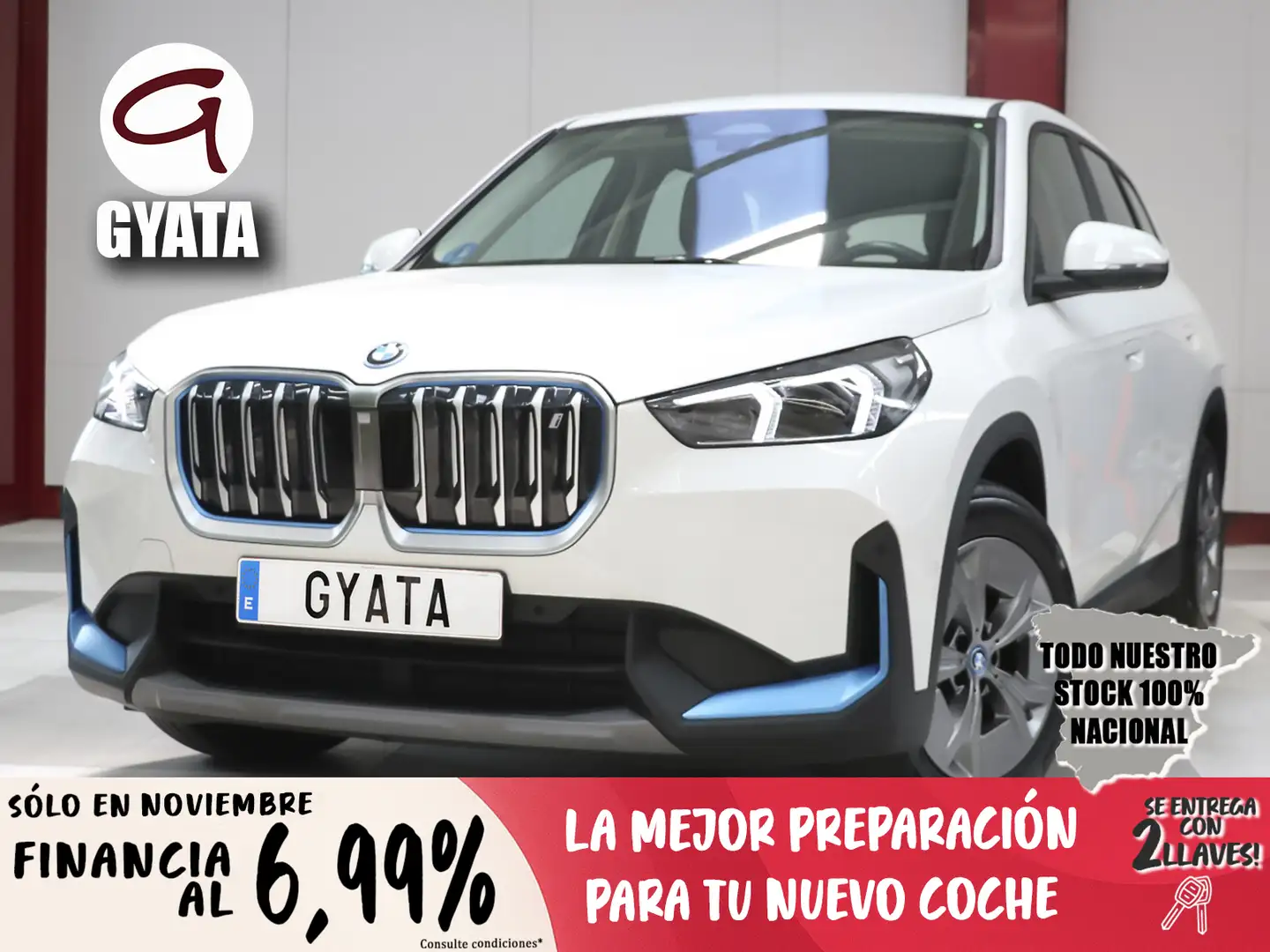 BMW iX1 xDrive30A Blanc - 1
