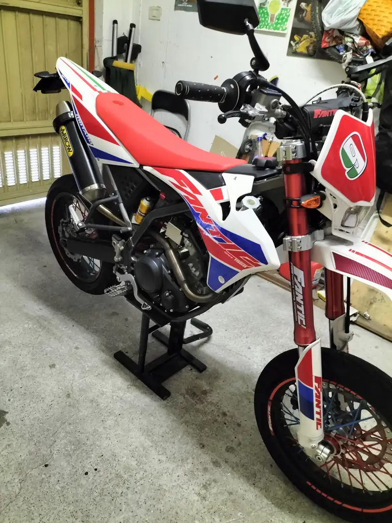 Fantic 125M Motard casa Blanco - 2