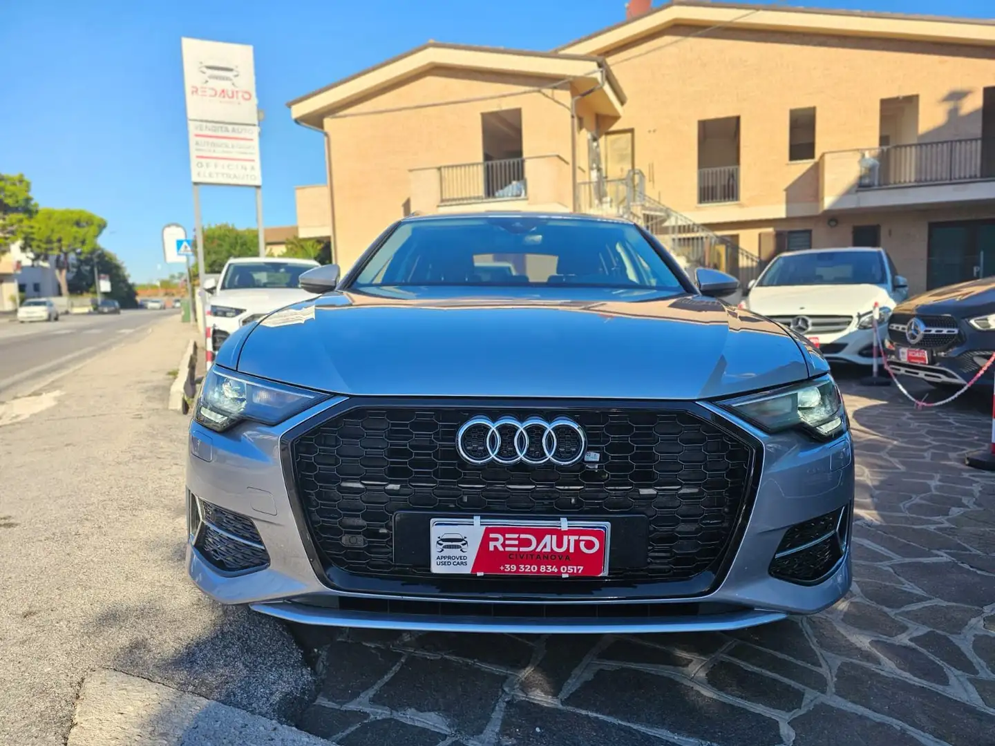 Audi A6 A6 Avant 45 3.0 tdi mhev Busines Argento - 2