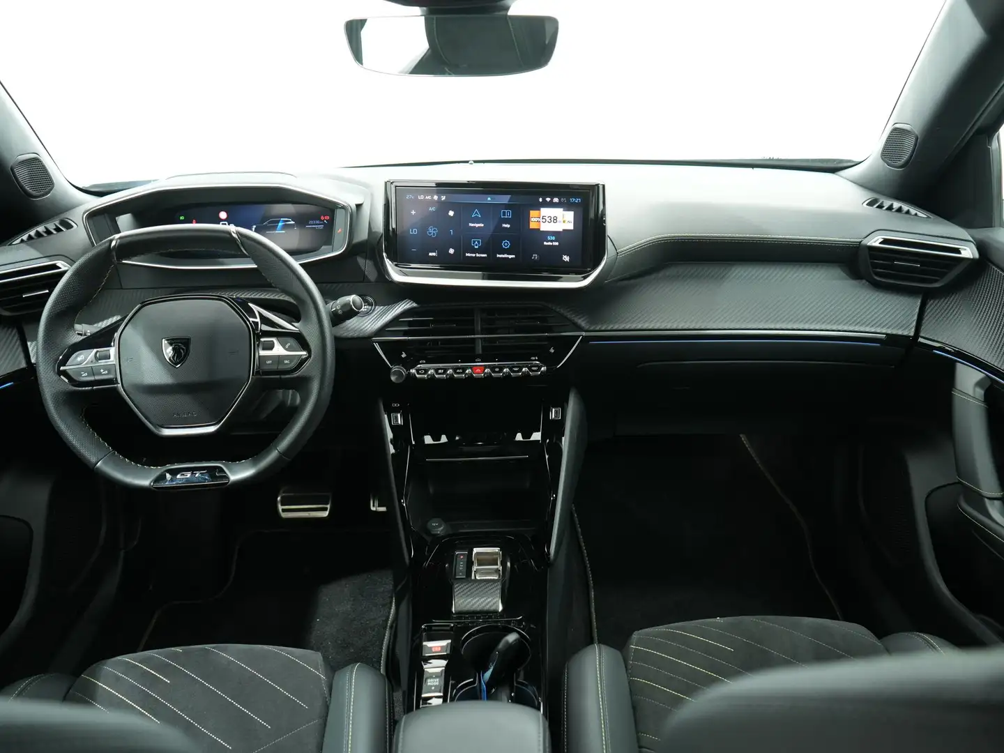 Peugeot e-2008 EV 156PK GT 54 kWh | Leer/Alcantara | El. verstelb Gris - 2
