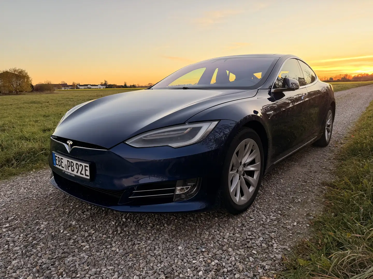 Tesla Model S 75D MCSU2 update  Garantie bis 06.2026 Blau - 1