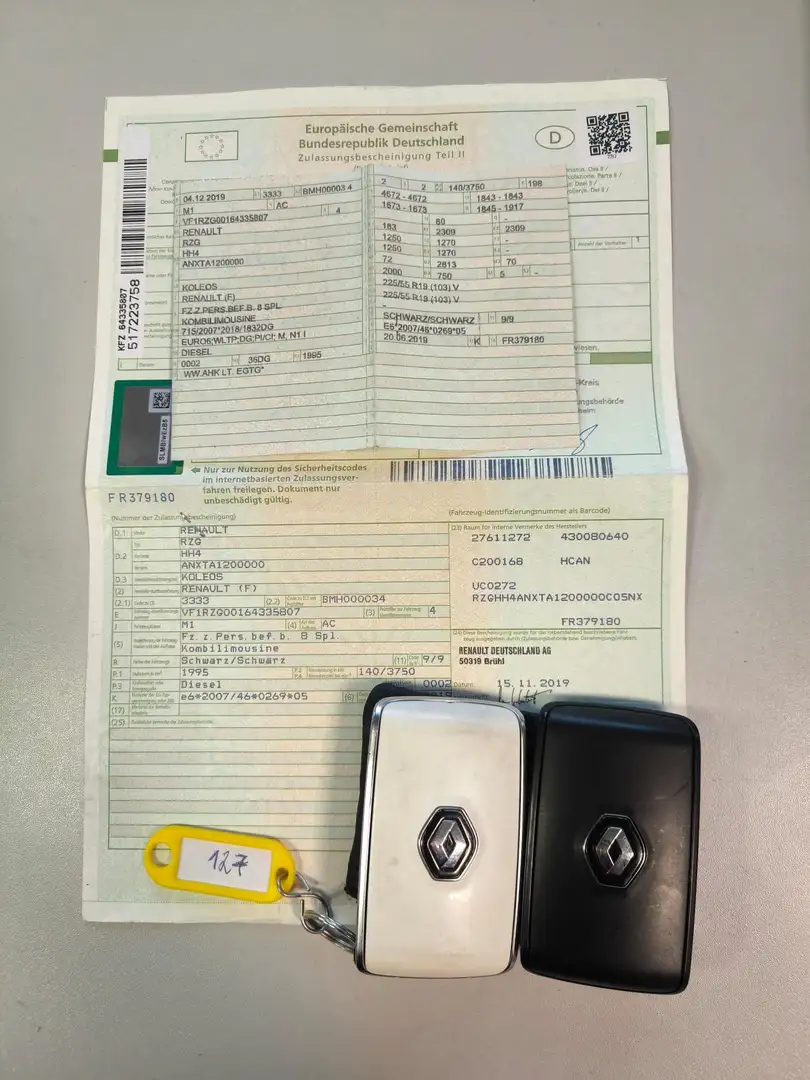 Renault Koleos Initiale Paris 4x4 2.0 BLUE dCi Automatik Noir - 2