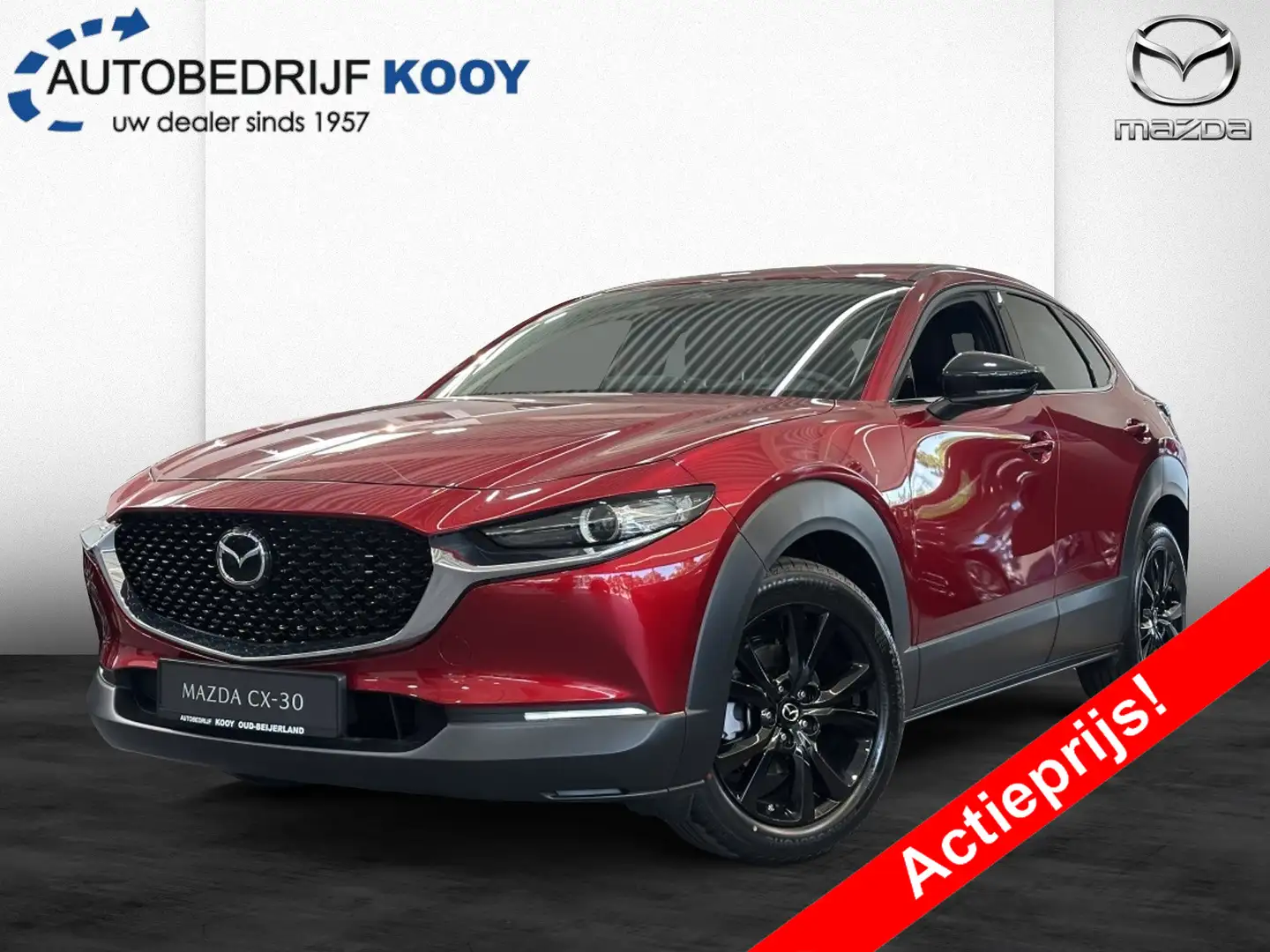 Mazda CX-30 2.0 186pk Homura Automaat / Nieuw op voorraad Red - 1