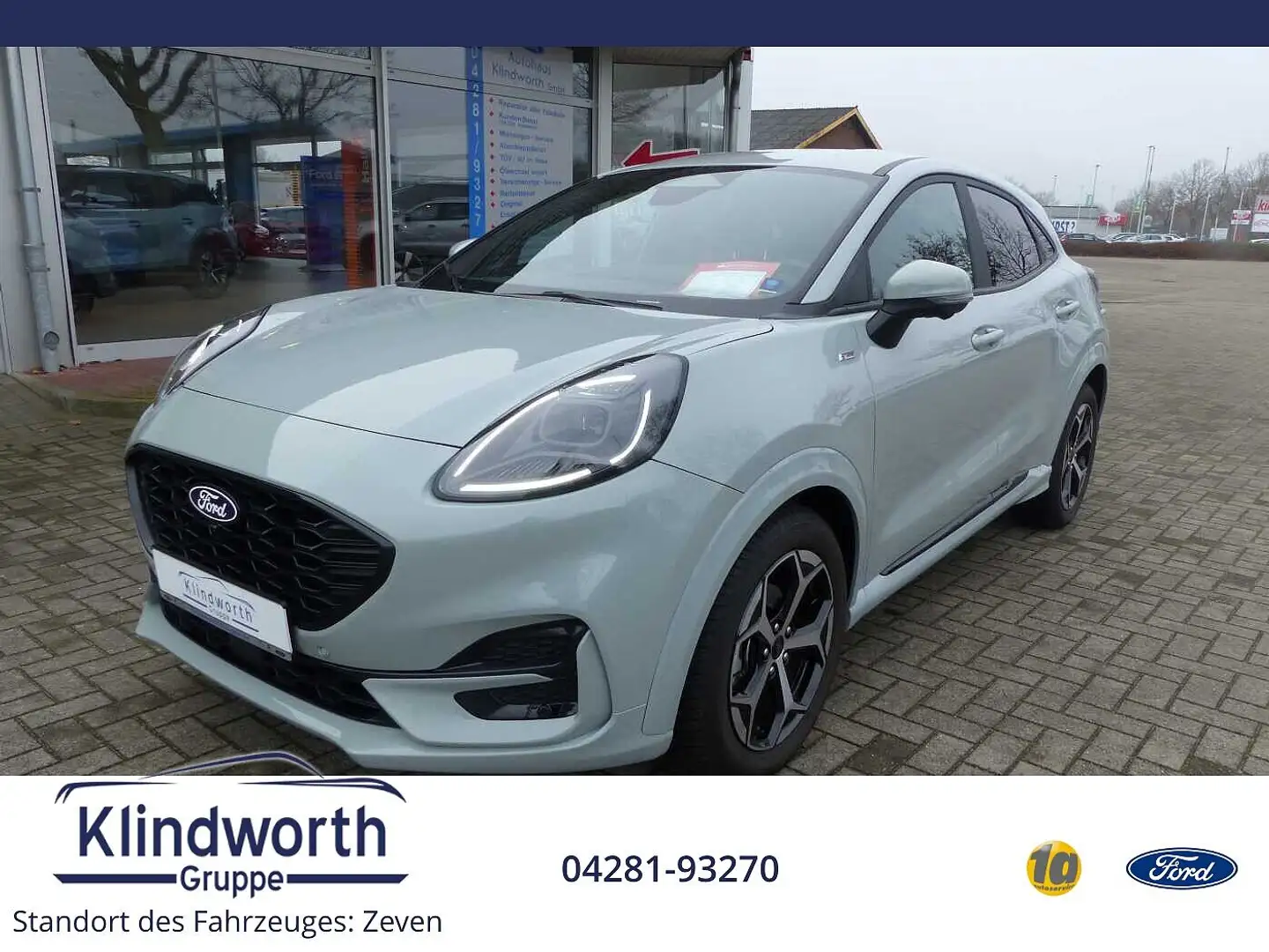 Ford Puma 1.0 EcoBoost Hybrid Aut. ST-LINE LED,iACC Grau - 1