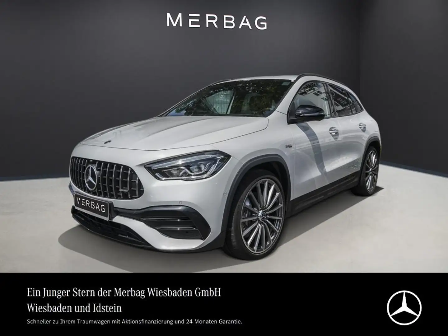 Mercedes-Benz GLA 35 AMG 4M MBUX NIGHT MEMORY KAMERA LED DAB Weiß - 1