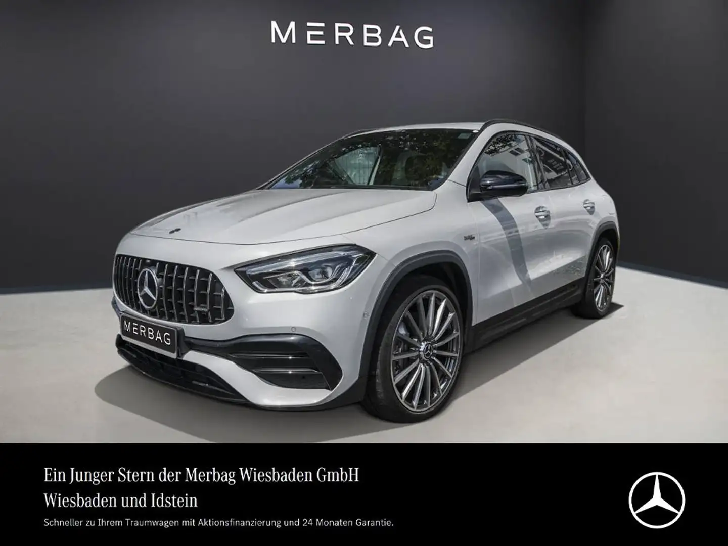 Mercedes-Benz GLA 35 AMG 4M MBUX NIGHT MEMORY KAMERA LED DAB Weiß - 1
