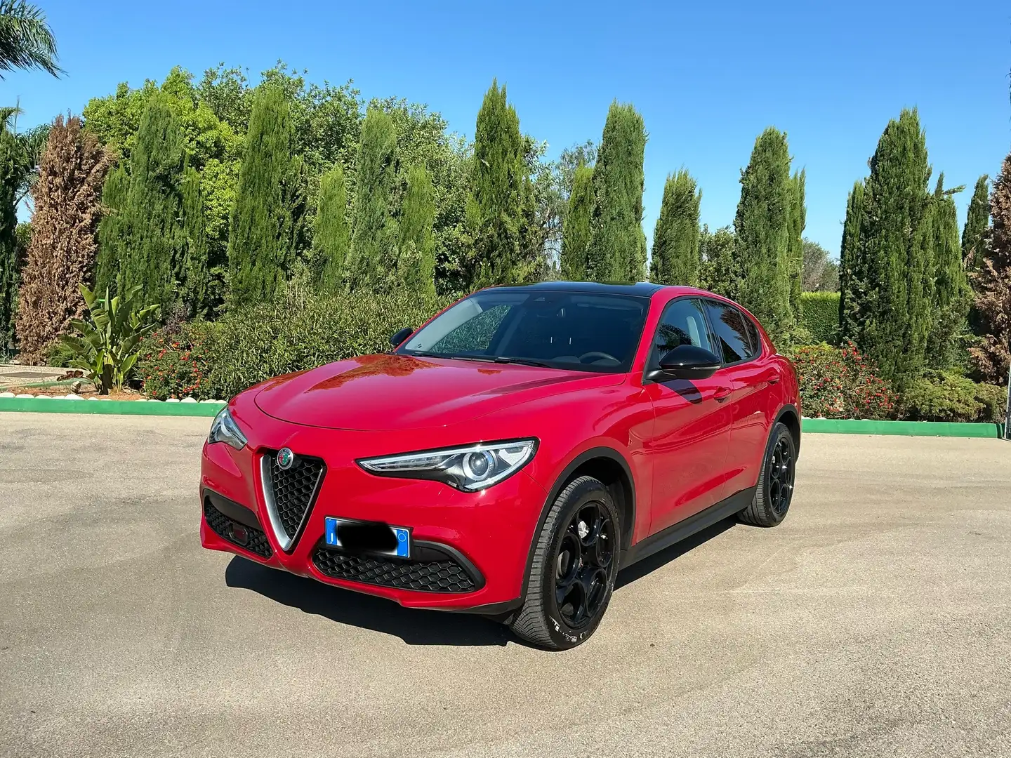Alfa Romeo Stelvio Stelvio 2017 2.2 t Sport Tech rwd 160cv auto Rouge - 1