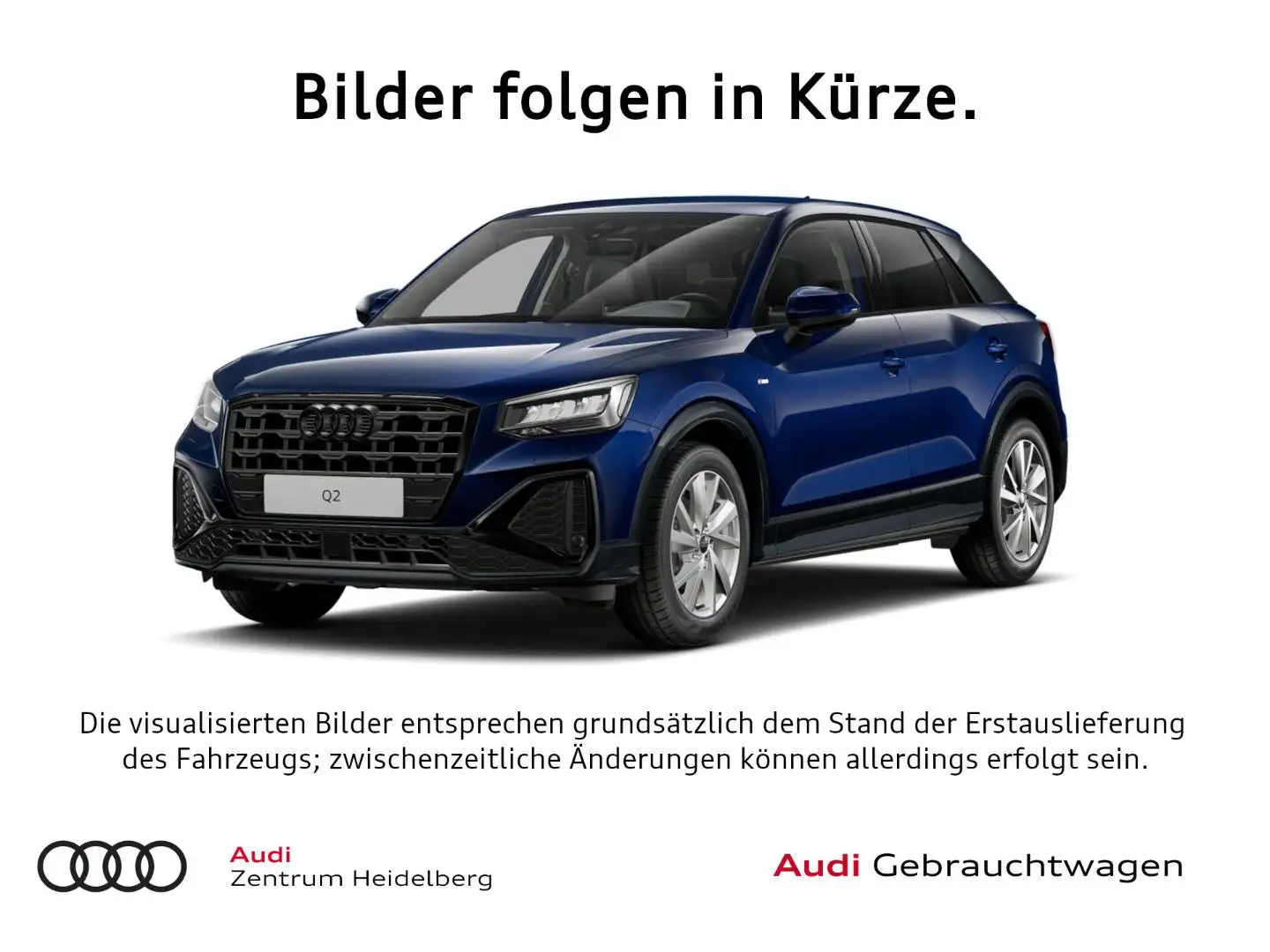 Audi Q2 S line 30 TFSI 81(110) kW(PS) Schaltgetriebe Blau - 1