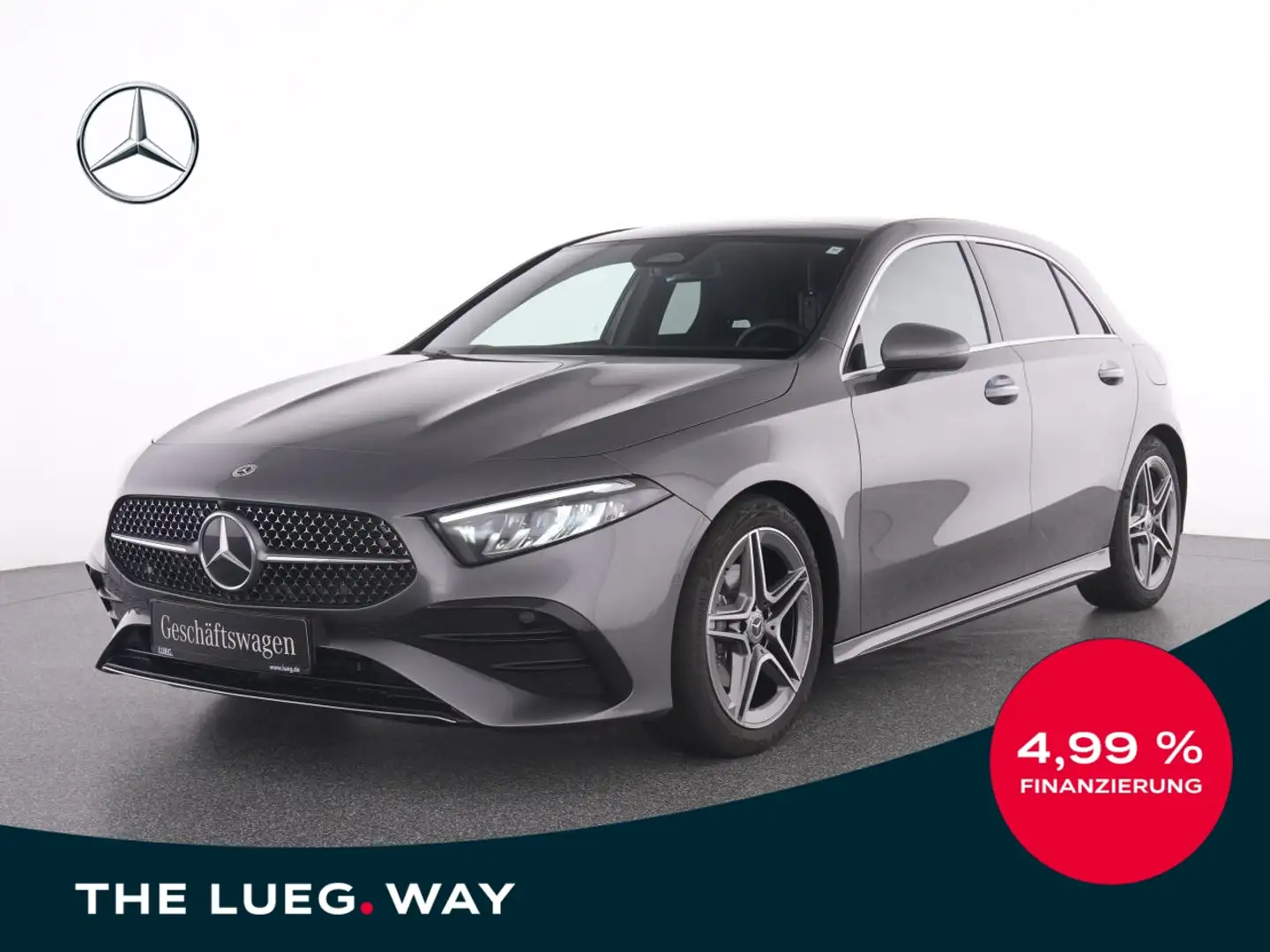 Mercedes-Benz A 180 AMG+PANO+KEYLESS+TOTW+DISTRONIC+KAMERA+LED Grau - 1
