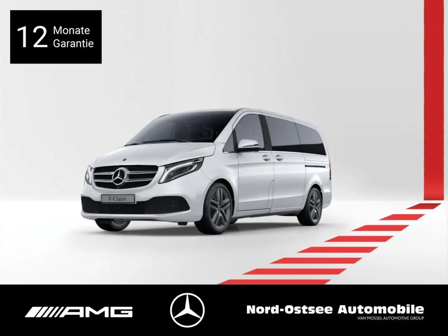 Mercedes-Benz V 250 AVANTGARDE EDITION 4MATIC DISTRONIC DAB White - 1