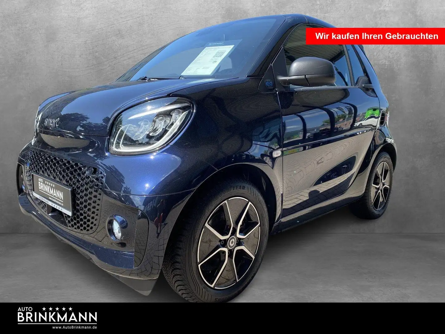 smart forTwo smart EQ fortwo cabrio SHZ/Styling Blauw - 1