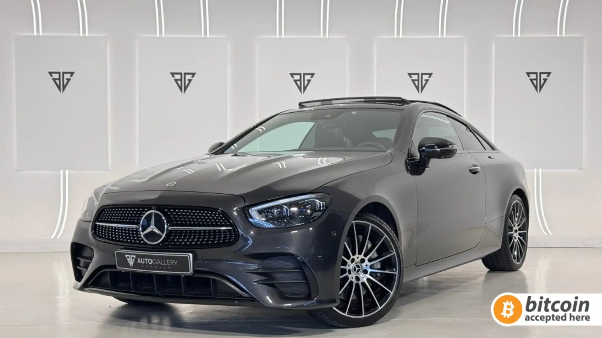 Mercedes-Benz E 400 Coupé 400d 4Matic 9G-Tronic Gris - 1