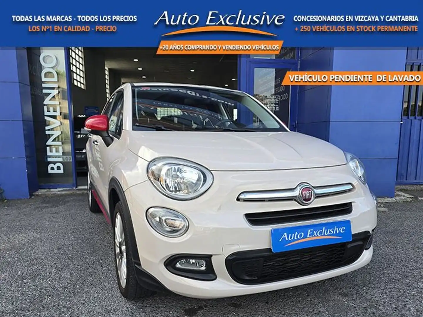 Fiat 500X 1.6Mjt Lounge 4x2 88kW Blanco - 1