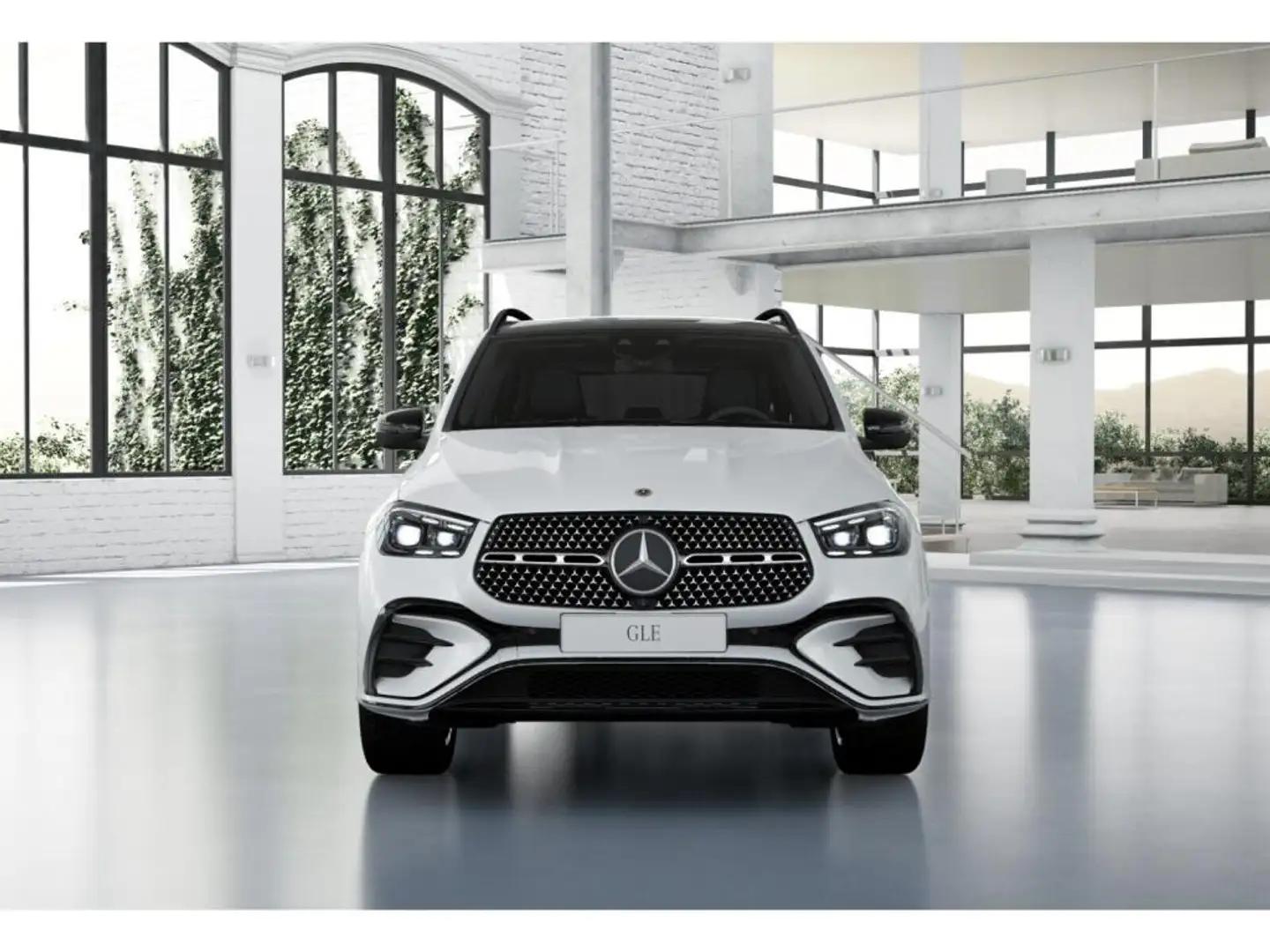 Mercedes-Benz GLE 350 de 4M AMG*Night*Pano*HUD*Burmester*360°* Weiß - 2