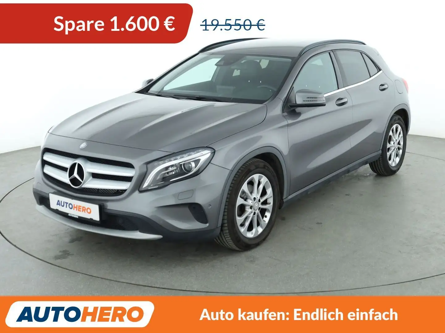 Mercedes-Benz GLA 180 Style Aut.*XENON*TEMPO*CAM*PDC*SHZ*KLIMA*GARANTIE* Grau - 1