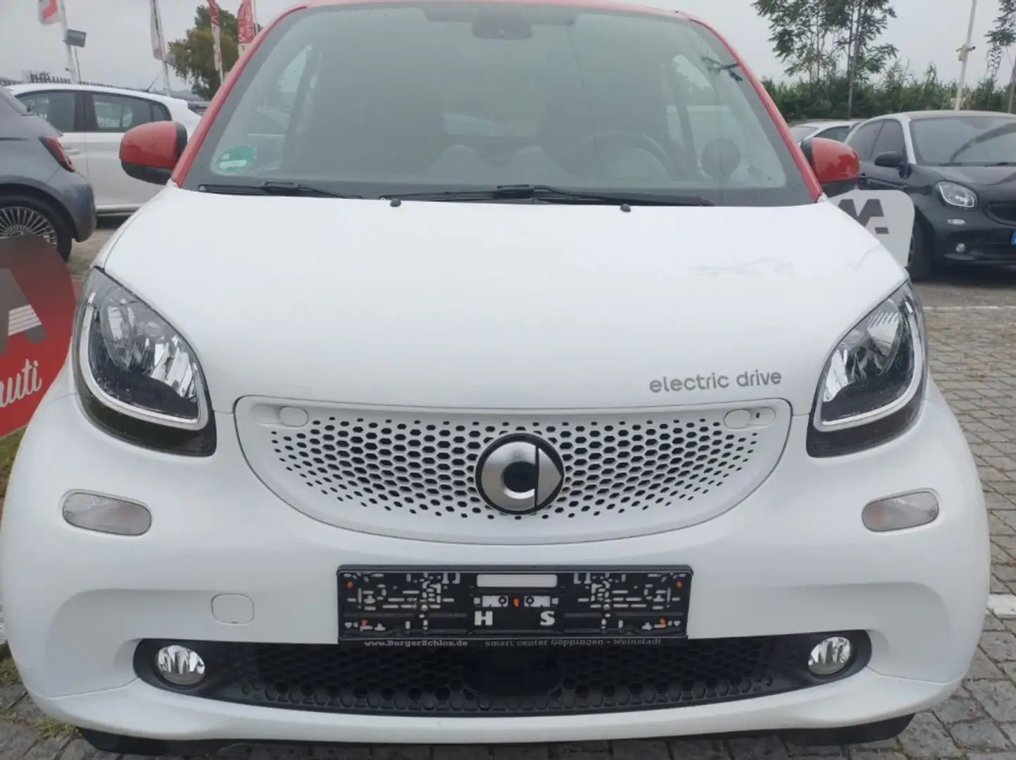 smart forTwo electric drive cabrio Passion Blanc - 1