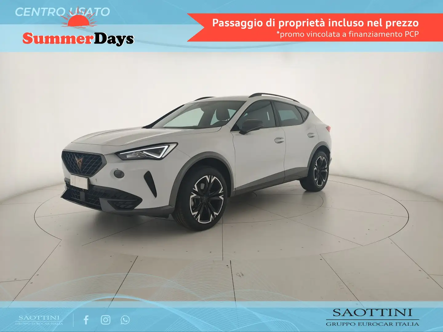 CUPRA Formentor 1.5 TSI 150 CV DSG Weiß - 1