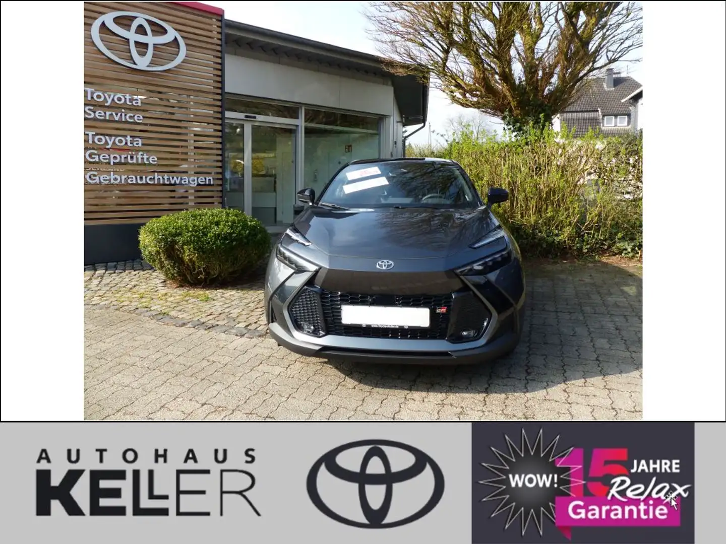 Toyota C-HR 2.0 Plug-in-Hybrid GR SPORT Premiere Grau - 2
