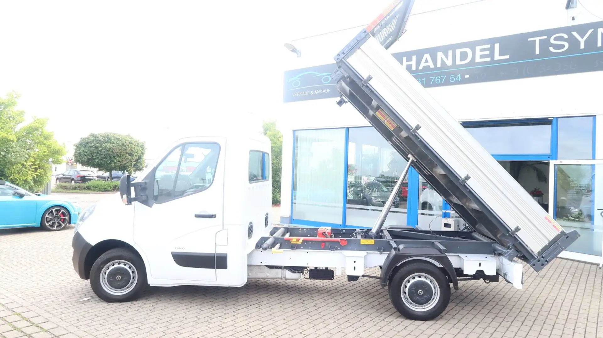 Opel Movano B Kipper 2.3 CDTI Biturbo Lang *TOP Zustan Weiß - 1