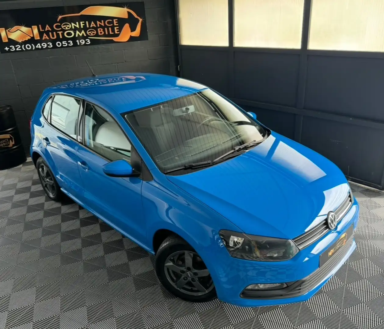 Volkswagen Polo 1.0i 1er propriétaire garantie 12 mois Blue - 1