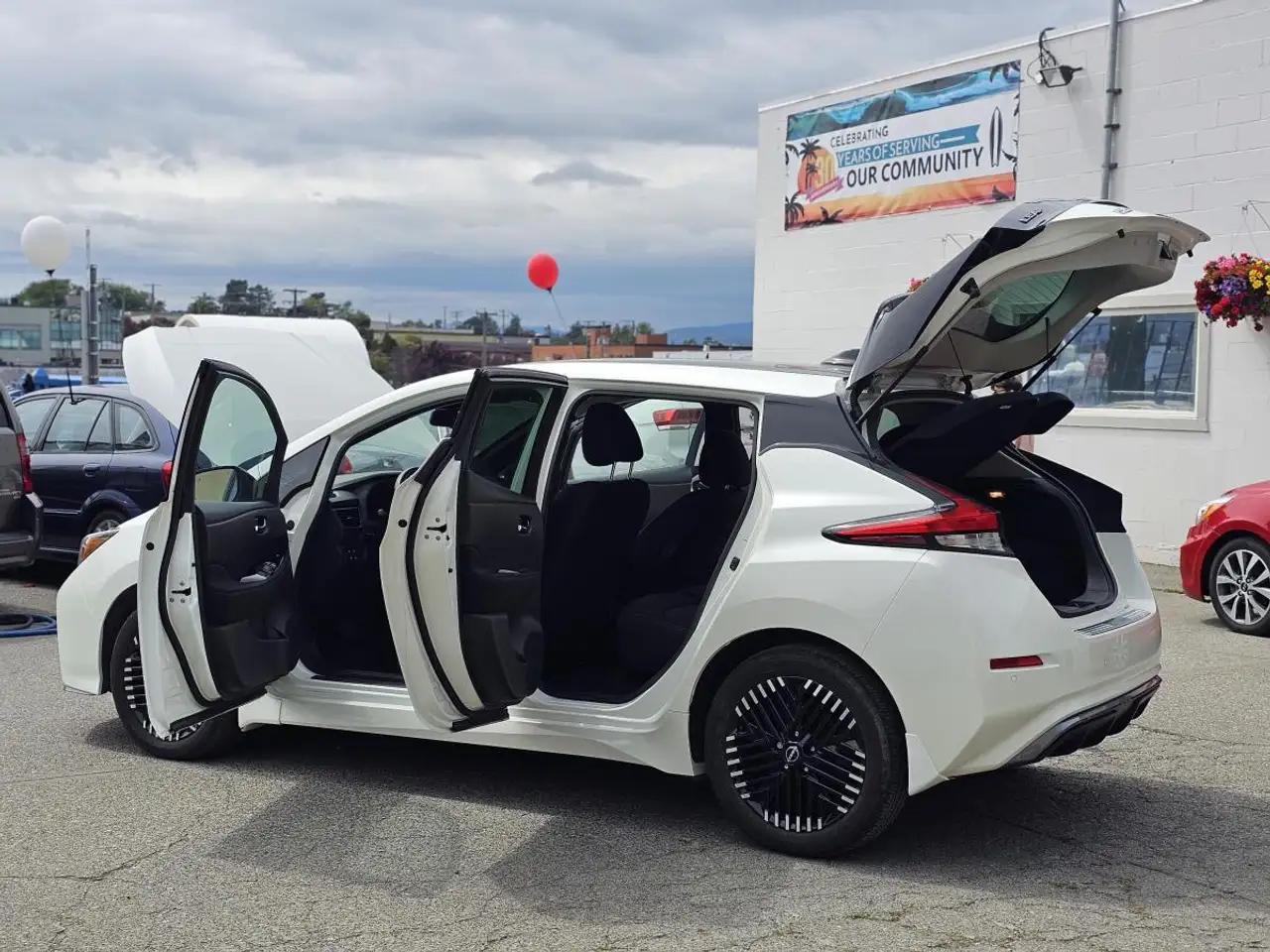 Nissan Leaf fotografie Nissan Leaf