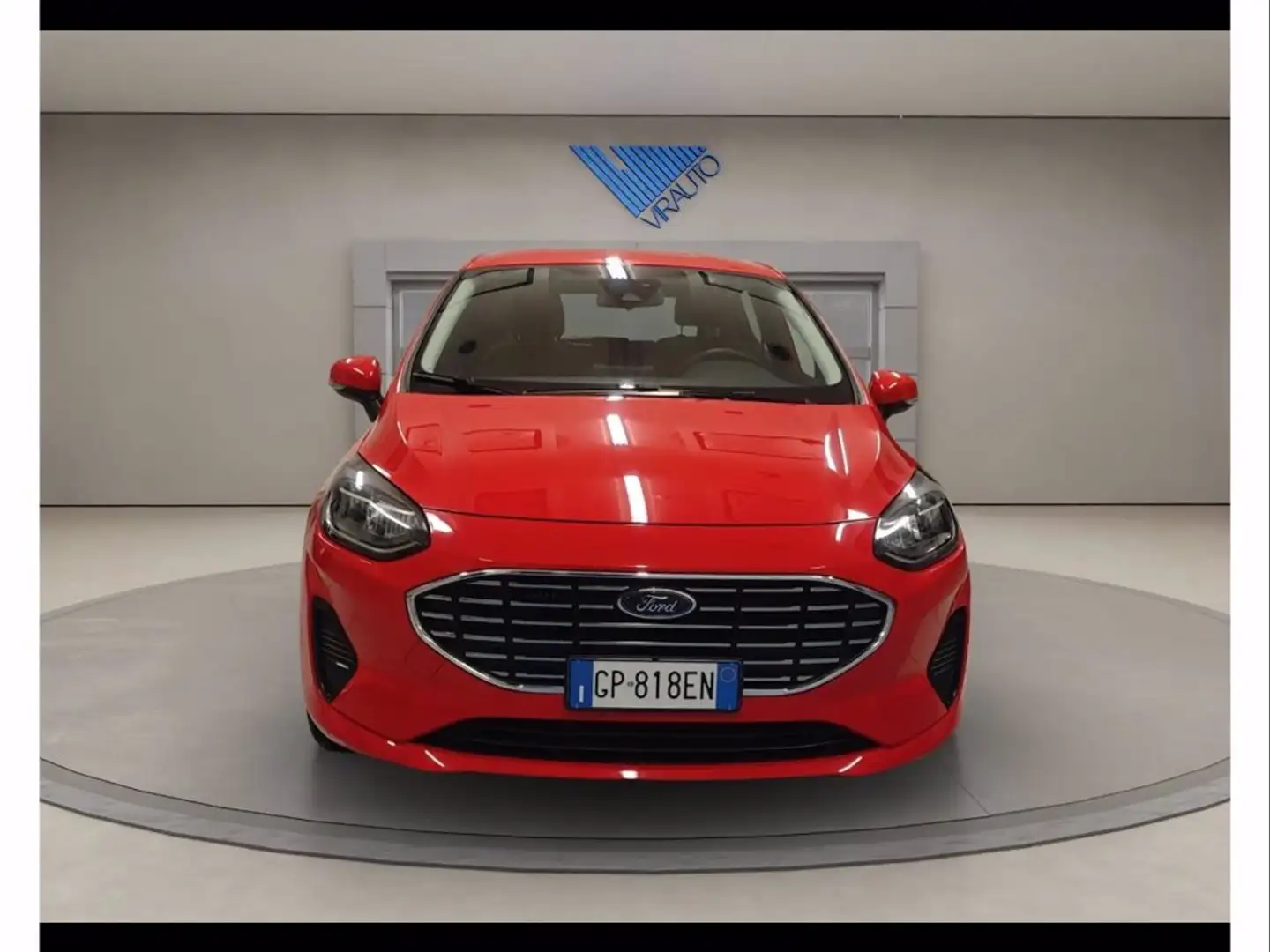 Ford Fiesta 5p 1.0 EcoBoost Hybrid Titanium Rosso - 2