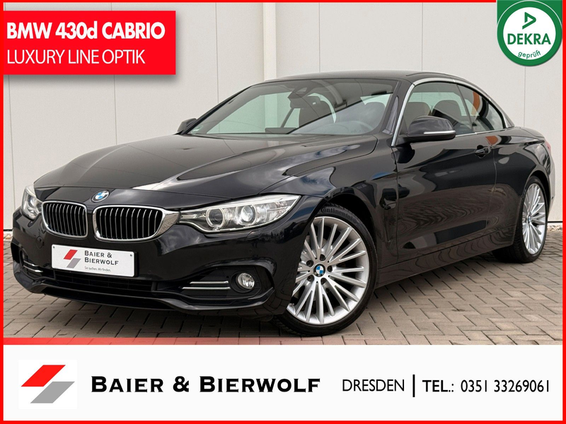 BMW 430 d Cabrio LUXURY XENON HARDTOP 2.HAND H&K