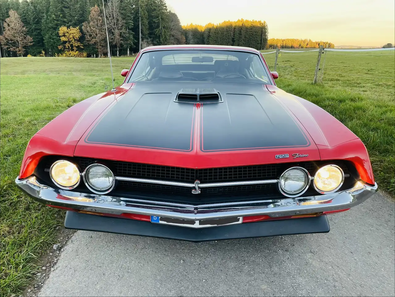 Ford Torino Cobra 351c 4-Speed Shaker Trac Lok Originalzustand, foto 2