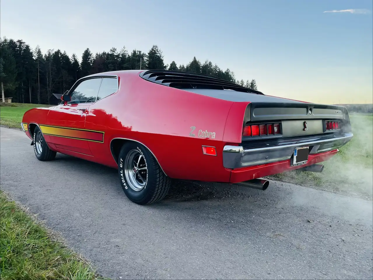 Ford Torino Cobra 351c 4-Speed Shaker Trac Lok Originalzustand, foto 6