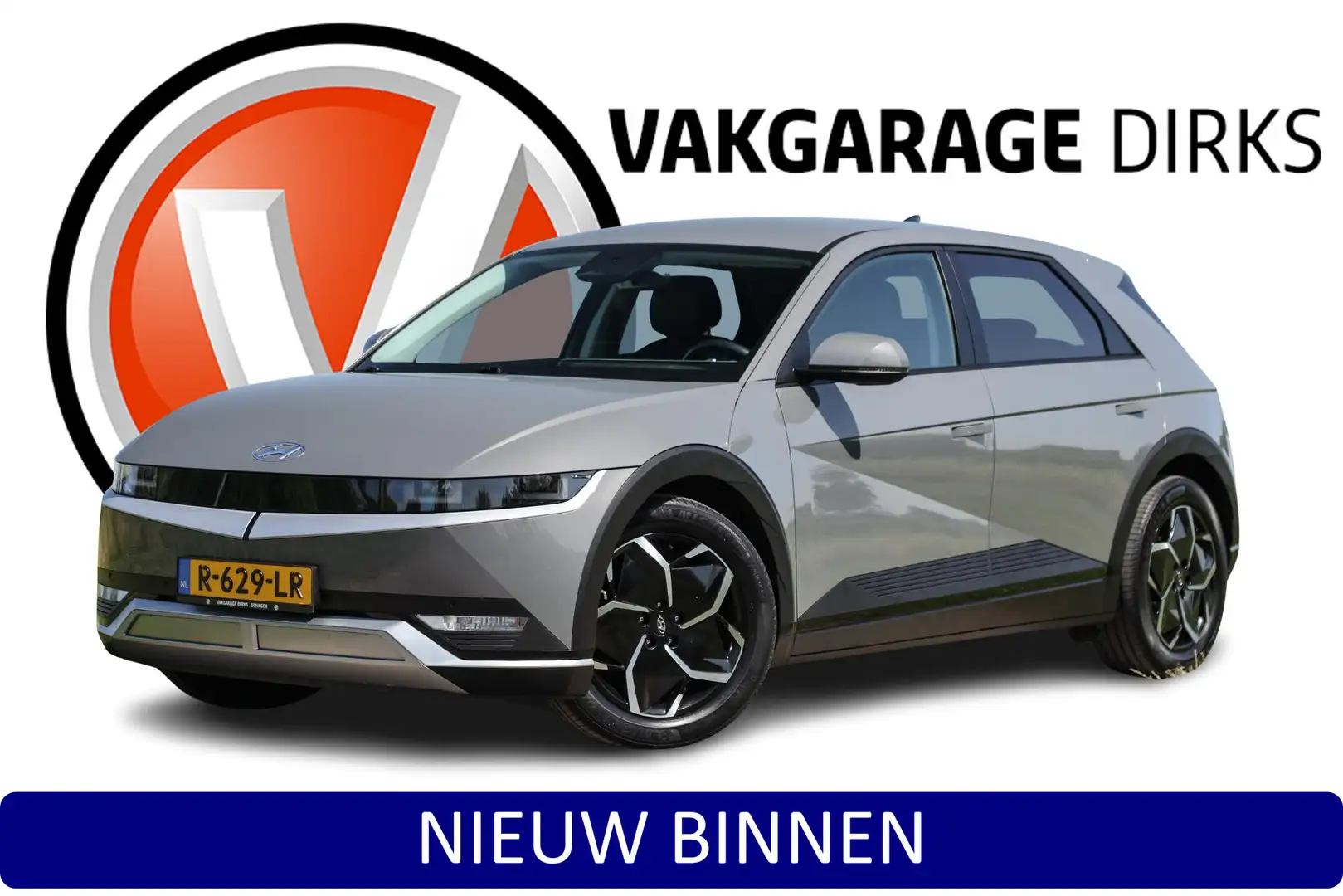 Hyundai IONIQ 5 Connect+ 73kWh ✅ SOH 100% ✅ 3-Fase ✅ Warmtepomp Grijs - 1
