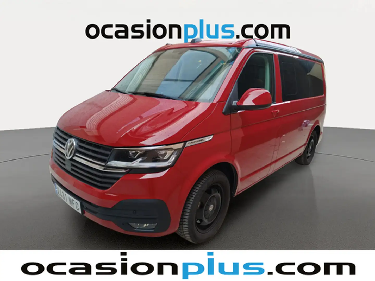 Volkswagen T6 California 2.0TDI BMT Beach Camper DSG 150kW Rojo - 2