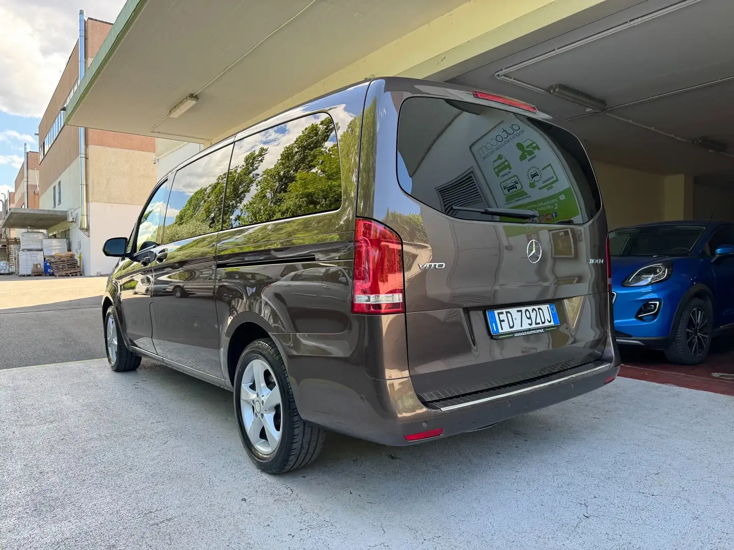 Mercedes-Benz Vito 116CDI MIXTO 5POSTI LONG UNIPROPR GARANZIA 24 MESI Bronzo - 2