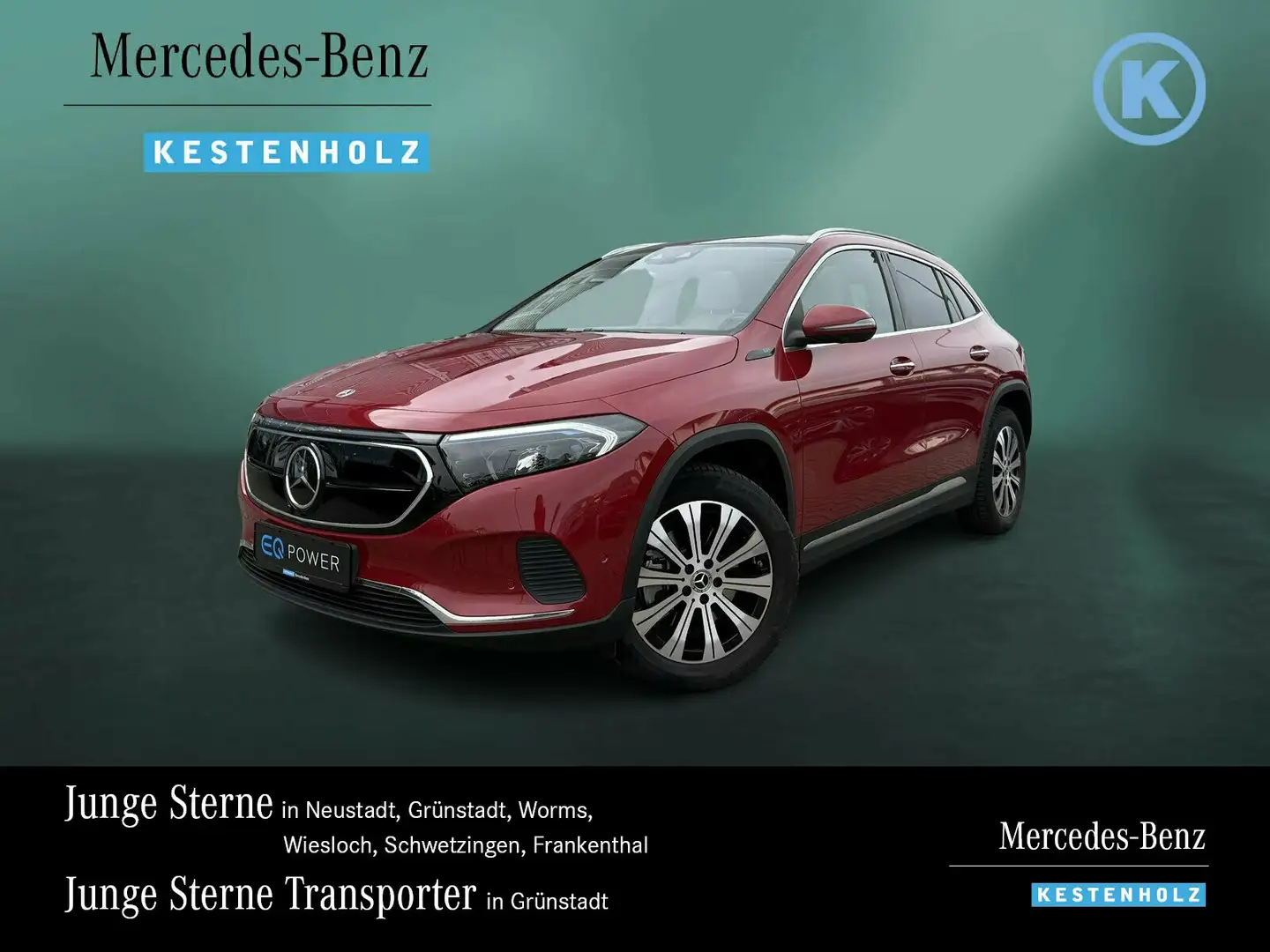 Mercedes-Benz EQA 250 EQA 250+ PROGRESSIVE+DISTRO+PANO+360°+HUD+KEYL Rot - 1