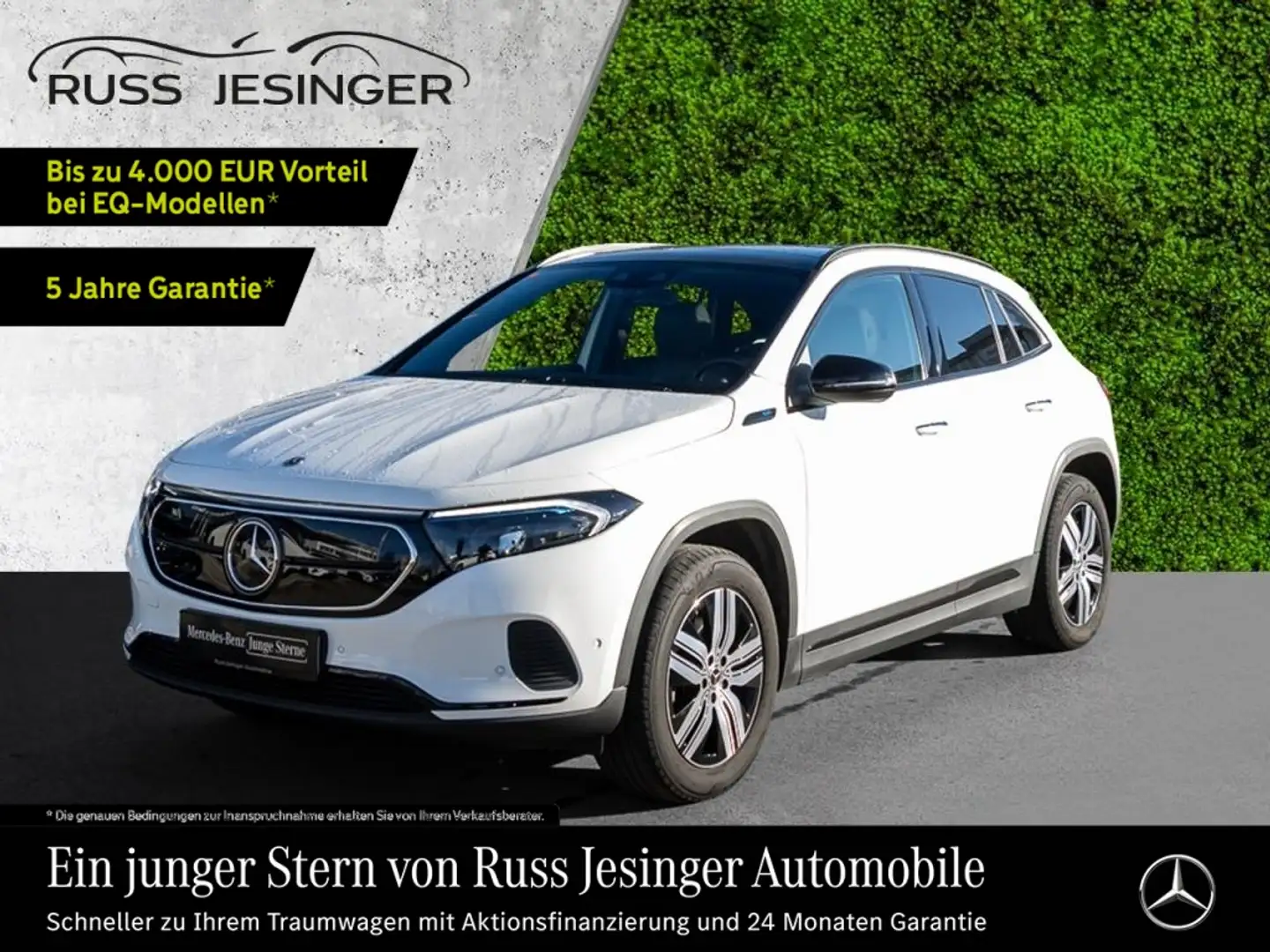 Mercedes-Benz EQA 250 Electric Art *AHK*Cam*Night*Pano*Distr* Blanc - 1