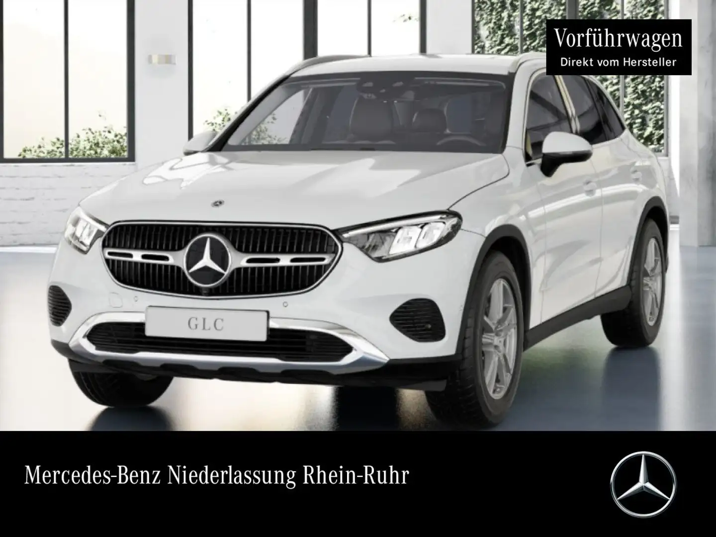 Mercedes-Benz GLC 200 4M AVANTG+AHK+LED+KAMERA+KEYLESS+9G Fehér - 1