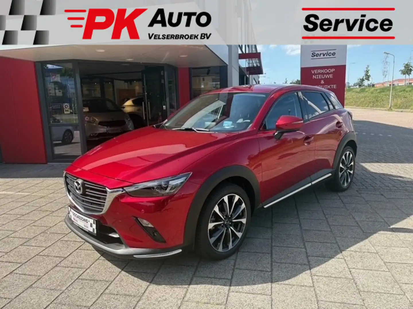 Mazda CX-3 2.0 SkyActiv-G 121 Luxury | Navi | Camera | Cruise Rouge - 1