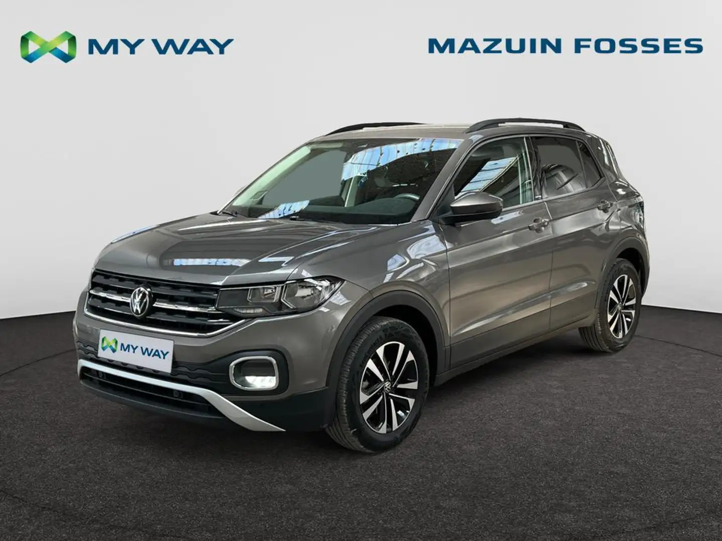 Volkswagen T-Cross T-Cross United 1.0 TSI 70 kW (95 ch) 5 vitesses ma Grijs - 1