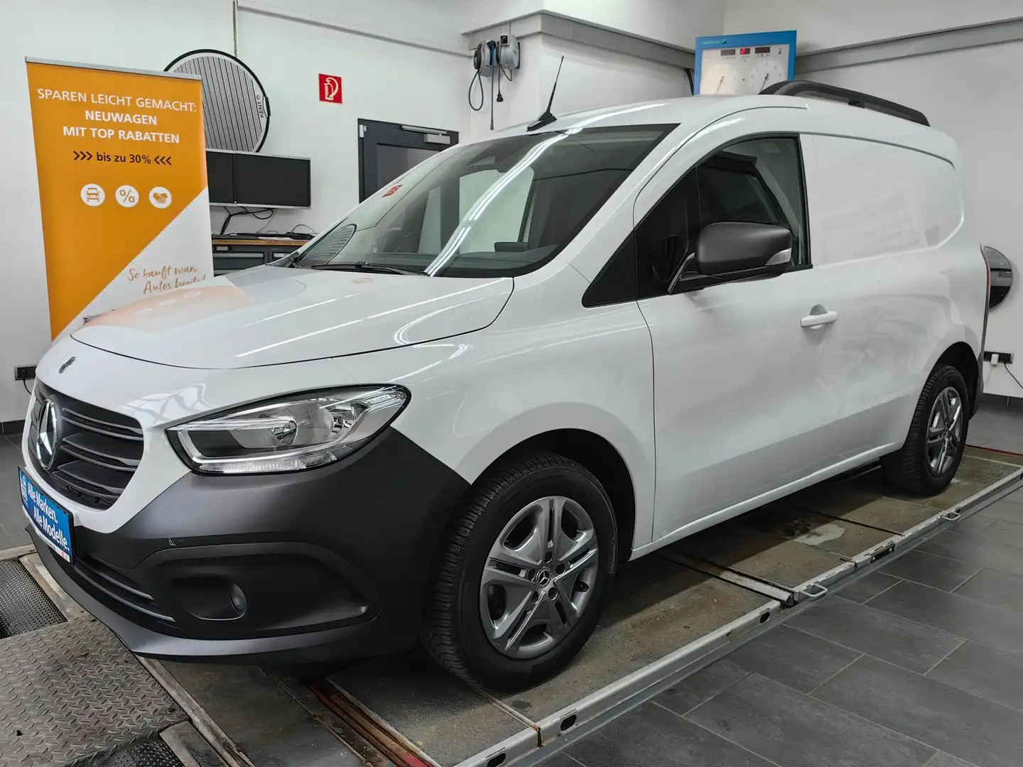 Mercedes-Benz Citan 110 CDI 1.5 Kasten*AHK*DAB*RFK*Android*Shzg Weiß - 2