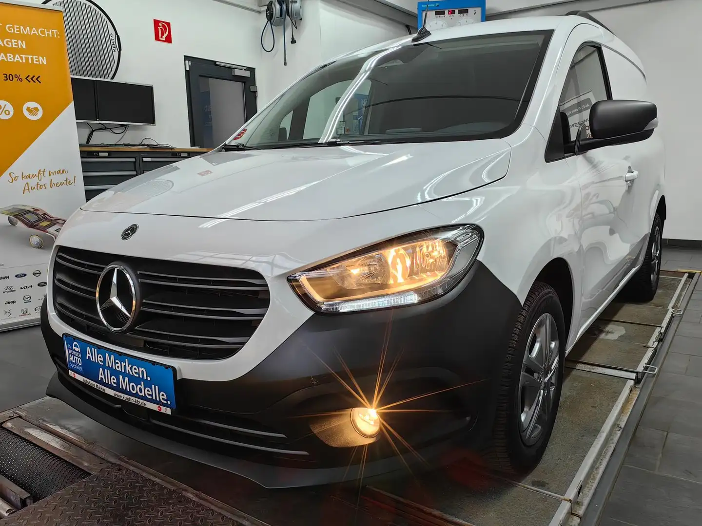 Mercedes-Benz Citan 110 CDI 1.5 Kasten*AHK*DAB*RFK*Android*Shzg Bianco - 1