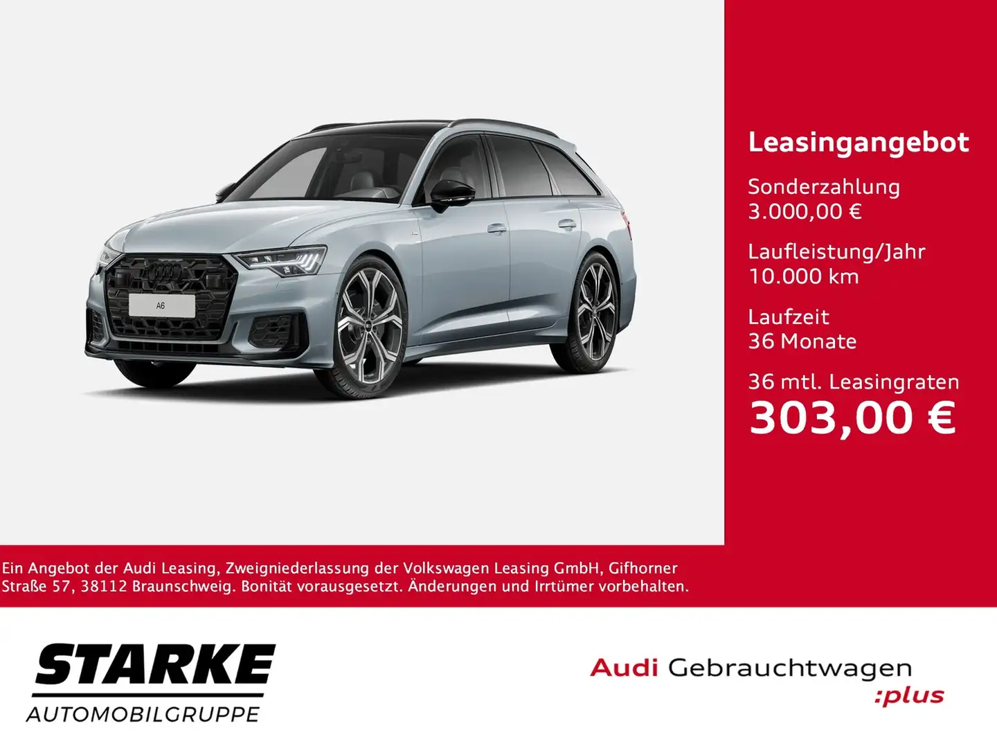 Audi A6 Avant 35 TDI S tronic S line NaviPlus Matrix AH... Grigio - 1