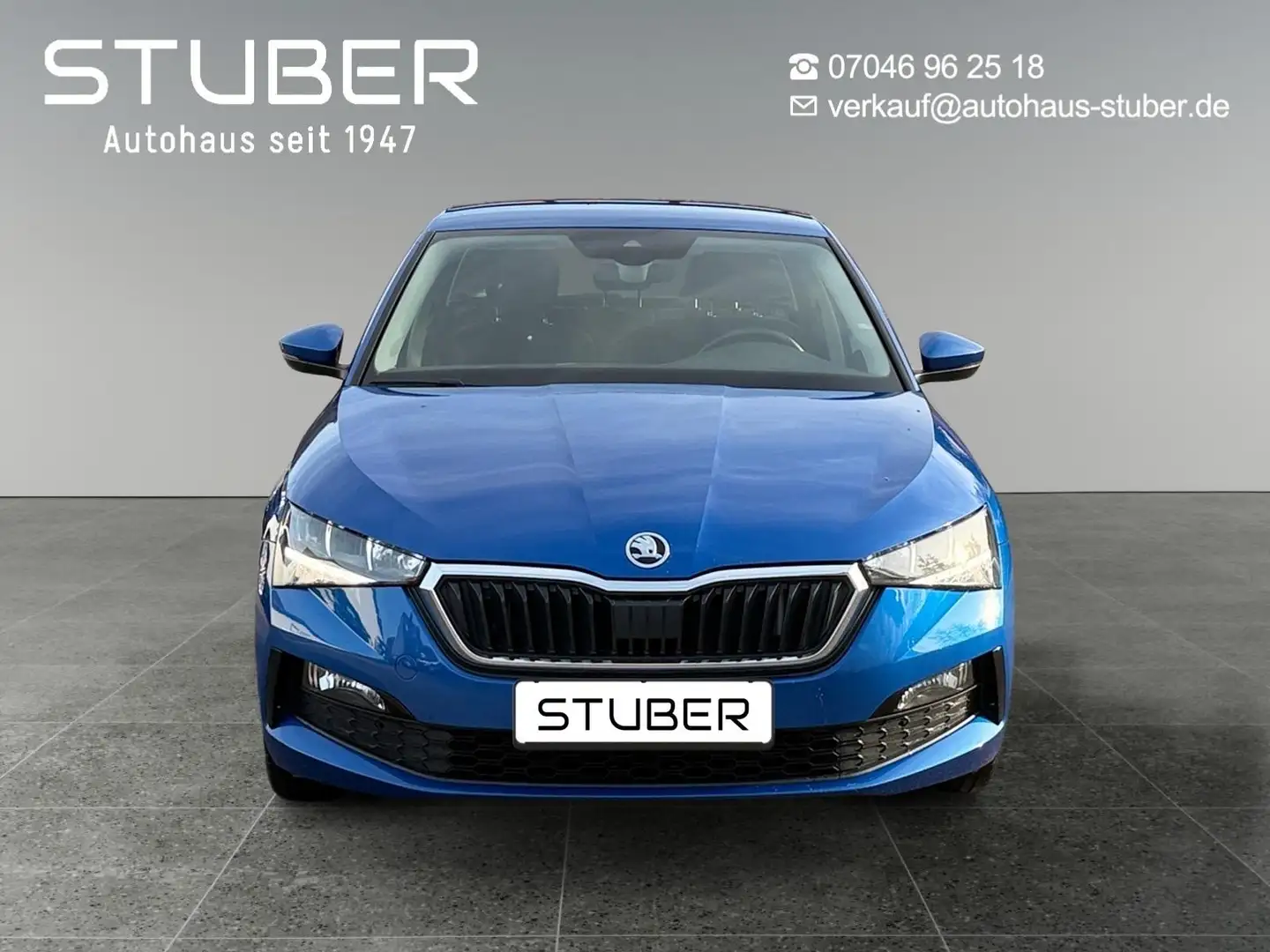 Skoda Scala 1.0 TSI DSG Ambition RFK |SZH |APP-Connect Blau - 2