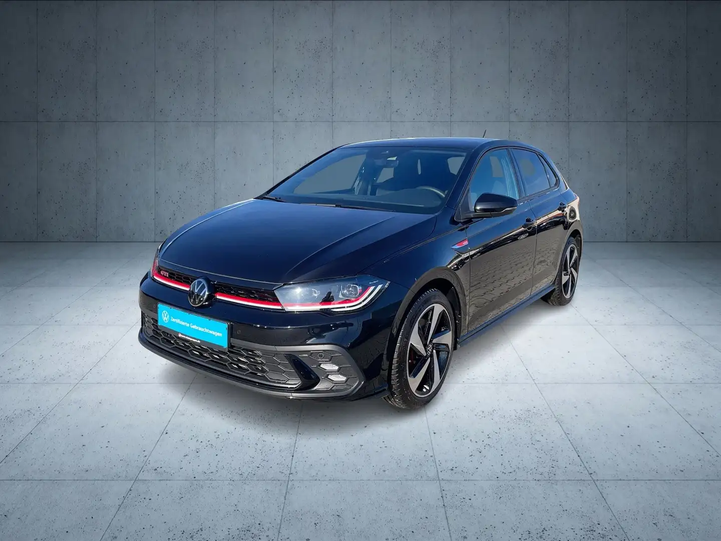 Volkswagen Polo GTI 2.0 TSI DSG ACC+Matrix+LM+ParkAss.+SHZ Schwarz - 2